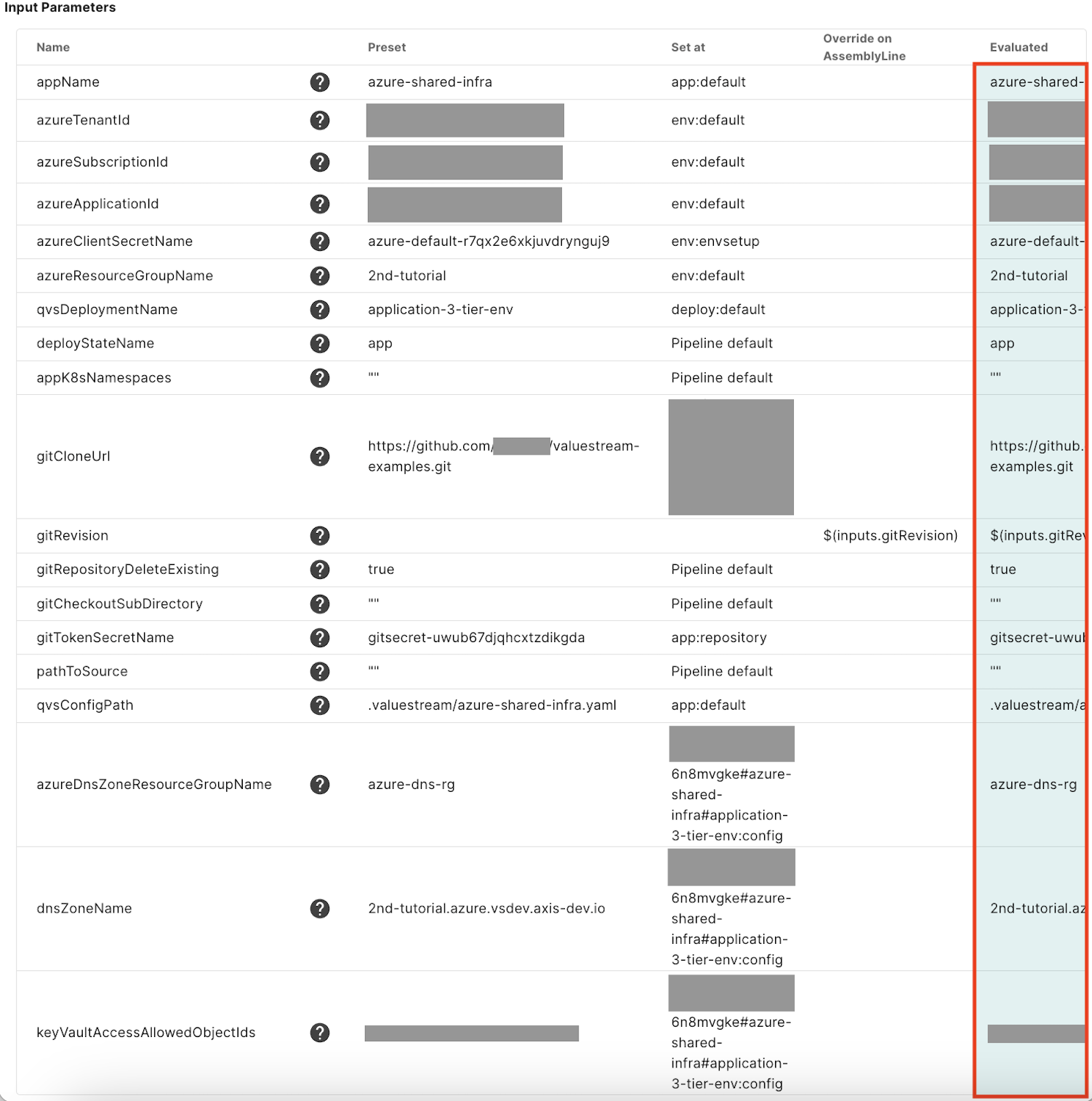 Deployment Configの登録(azure-shared-infra)手順
