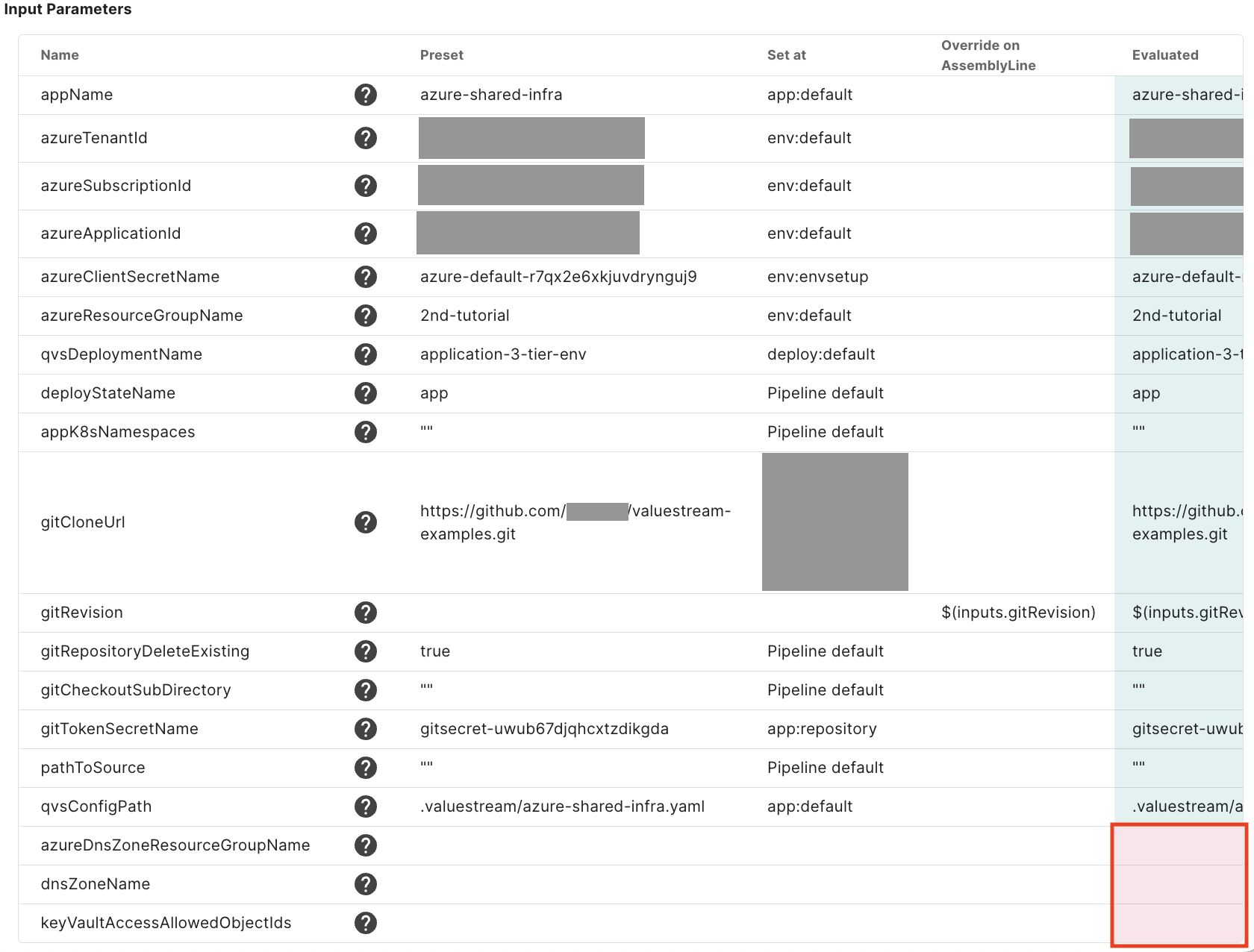 Deployment Configの登録(azure-shared-infra)手順